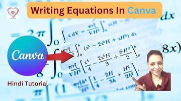 Writing Equations & Formulas in Canva | Maths , Trigonometry Equations, Science  Formulas Typing