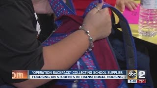 Operation backpack