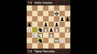 Petrosian vs Smyslov | Candidates 1959 | Round 3