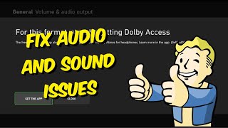 How To Fix Xbox Series X / Xbox One Audio & Sound Issues - (Working 2022!)