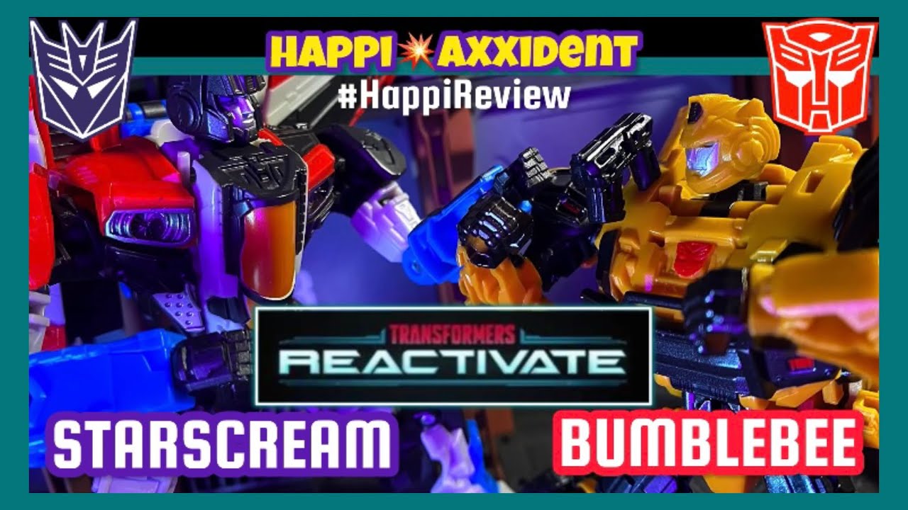 Transformers REACTIVATE STARSCREAM & BUMBLEBEE Review | Happi