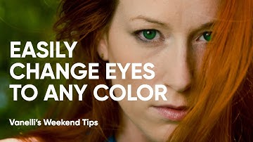 Easily Change EYE COLOR with Luminar | 4 Minute Tutorial