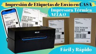 Como Imprimir Etiquetas de Envío en Casa con Impresora Térmica y Celular {Unboxing y Review}