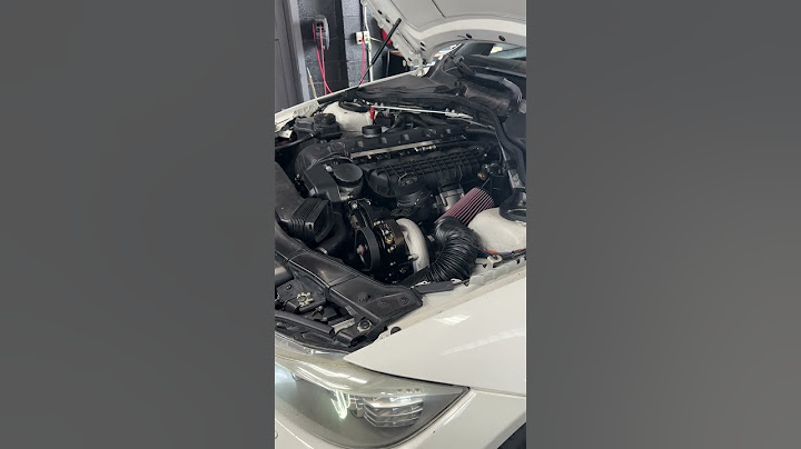 N54 w/ Supercharger Conversion #bmw #335i #n54 #e90
