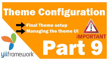Learn Yii Framework Part 9 : Develop and Configuration Yii Theme