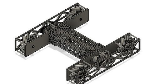 FTC Custom Mecanum Belt Drive Train CAD Tutorial