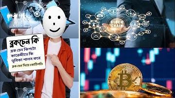 ব্লকচেইন কি?  কিভাবে কাজ করে? How Blockchain Stored Data in Bangla #cryptocurrency #blockchain