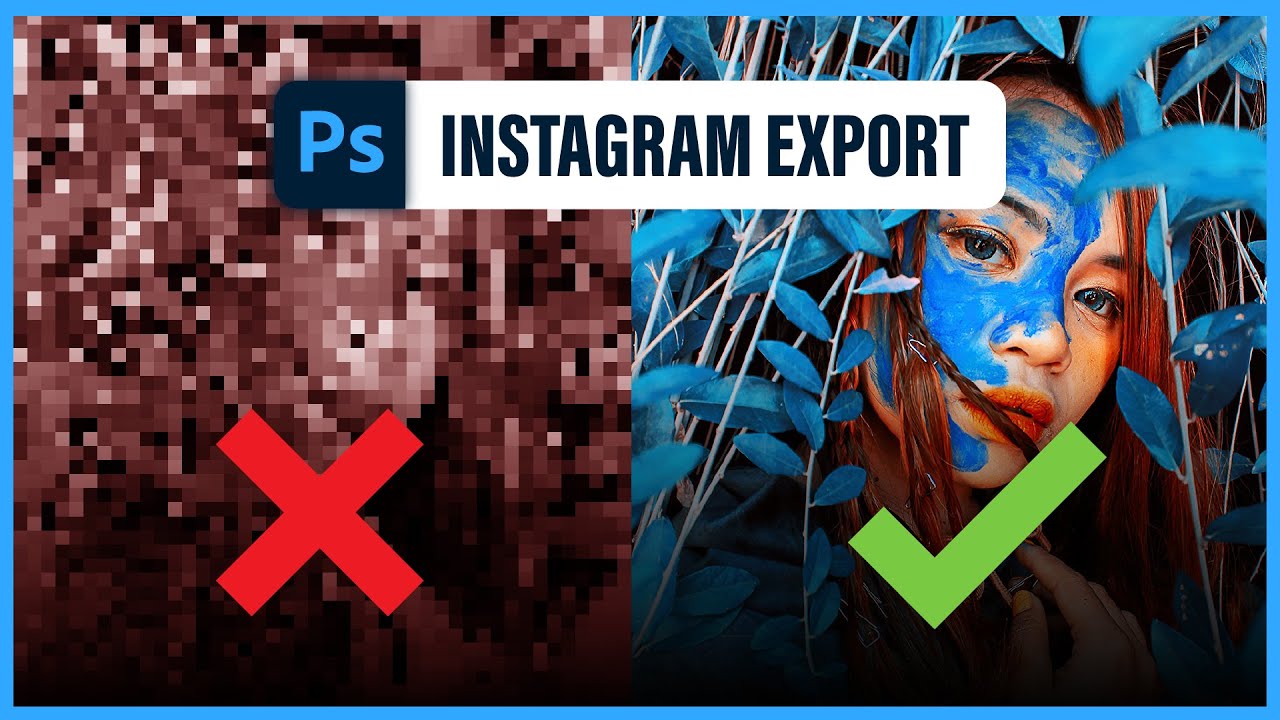 EXPORT SETTINGS For SOCIAL MEDIA From Photoshop To High quality EXPORT SETTINGS For SOCIAL MEDIA From Photoshop To High quality