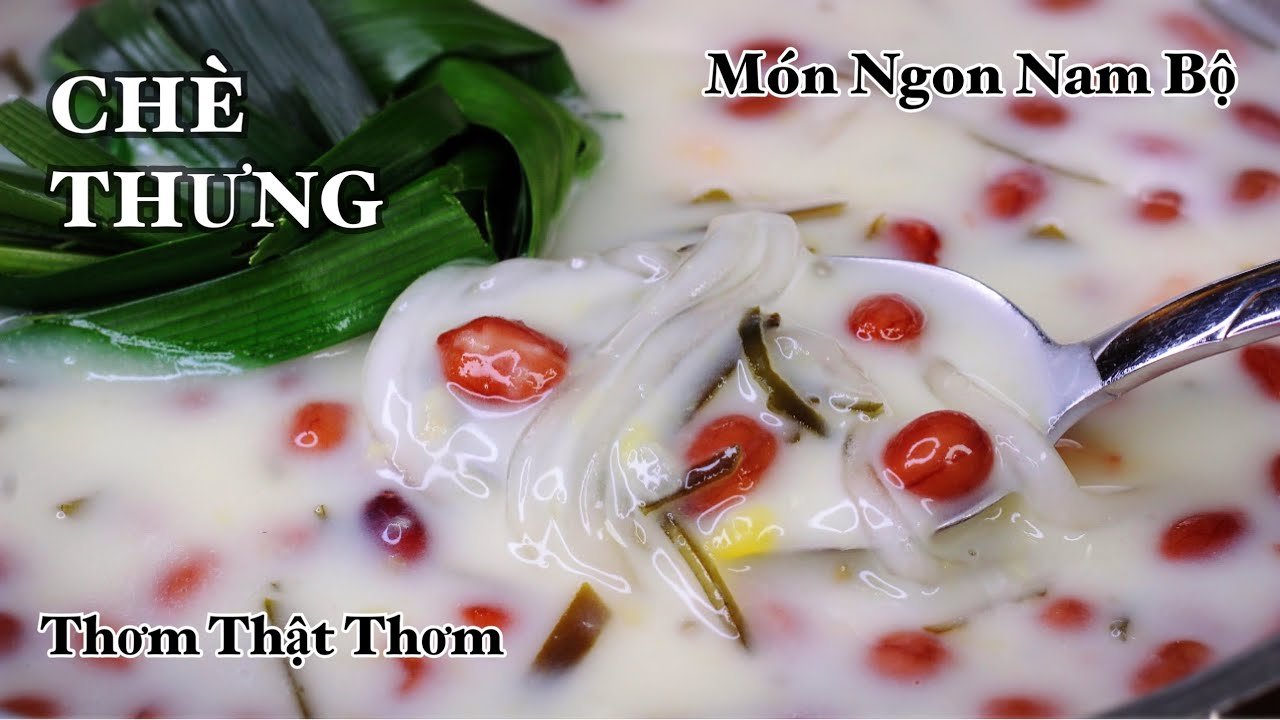 Hướng dẫn Cách nấu chè thưng – Chè Thưng – ĐƠN GIẢN – Cách tự làm Bột Khoai thật NHANH và DỄ