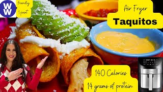 Air Fryer Chicken Taquitos, So Easy To Make
