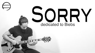 Video thumbnail of "Sorry - Justin Bieber (samuraiguitarist cover)"