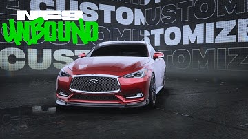 NFS Unbound: Infinity Q60s - Customization & Gameplay