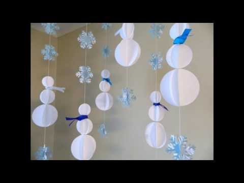 Fascinating Winter Decorations For Classroom Youtube