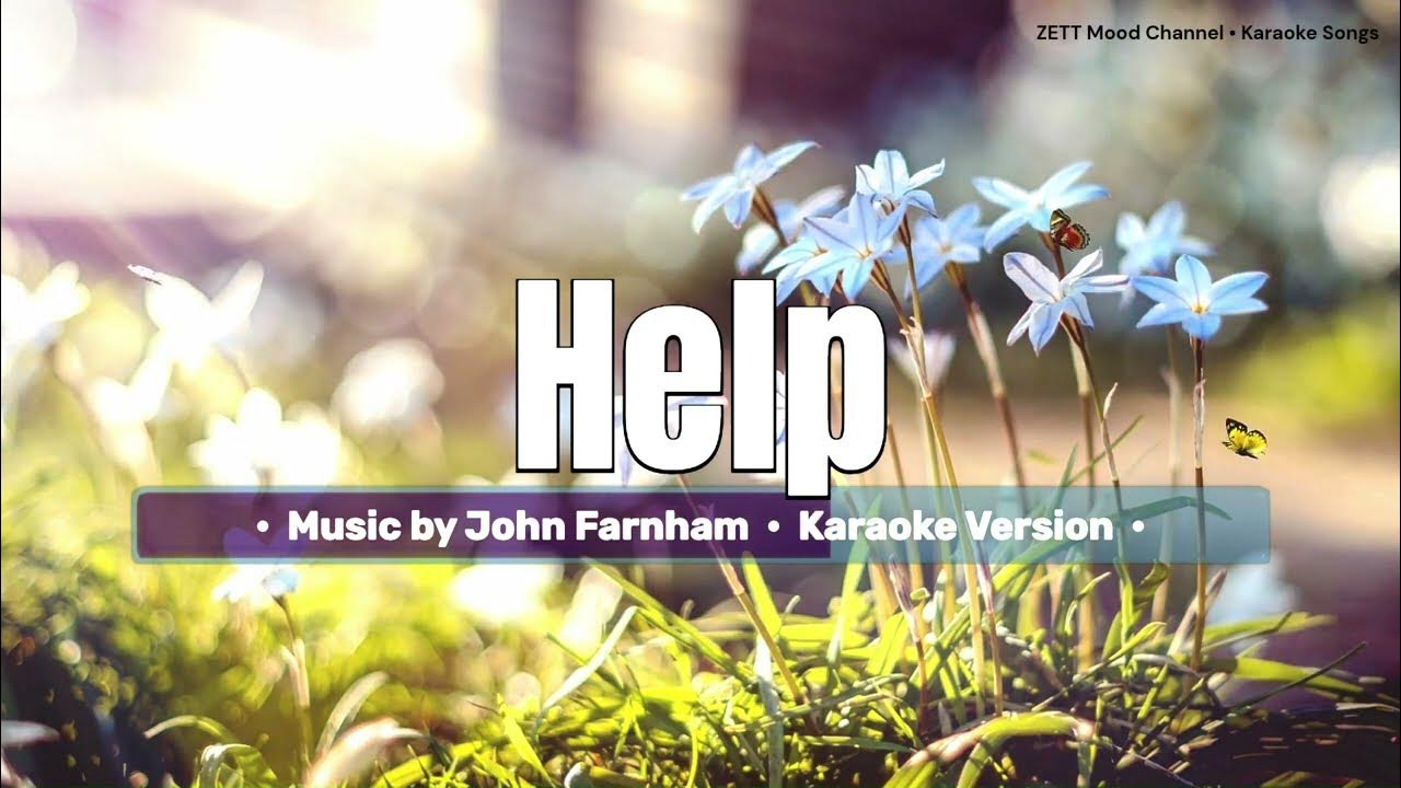Help John Farnham Karaoke Version YouTube