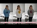 HOW TO MAKE CUSTOM HOODIES | Quick, Affordable, Easy | DAILY VLOG