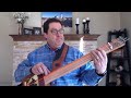 Autumn Leaves on my homemade cigarbox bass with weed wacker timmer line strings