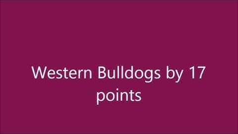 My AFL Tips for Round 7