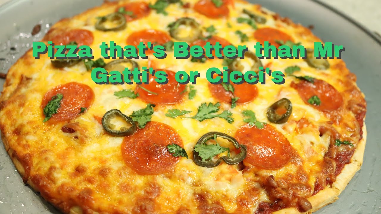 Revealing the Secret to Pizzas Better than Mr Gatti's and Cicci's