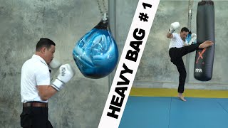 Tập 14: Cách đánh bao cát (Phần 1) - Heavy bag drills (Part 1)