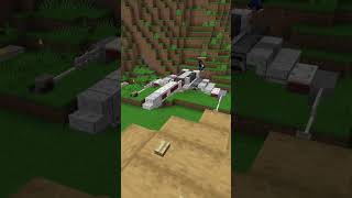 Building A X-Wing Starfighter In Minecraft