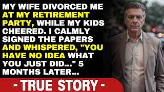 Details At My Retirement Party, My Wife Handed Me Divorce Papers—Now They’re Pleading for Me News