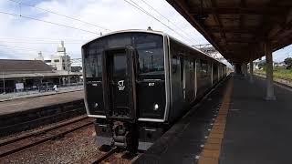 (1093)JR鹿児島本線 荒尾駅にて817系(普通 八代)の撮影