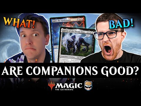 Yu-Gi-Oh player rates companions cards in MTG