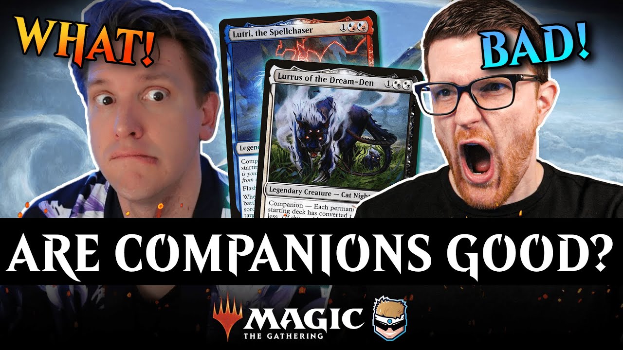Yu-Gi-Oh player rates companions cards in MTG