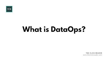 What is DataOps or Data DevOps? - Learn with TCR