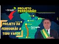 INCRIVEL A FERROGRÃO VAI SAIR !!! AFIRMOU O MINISTRO TARCISIO E TAMBEM AS POLEMICAS ENVOLVIDAS