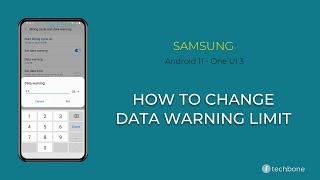 How to Change Data warning limit - Samsung [Android 11 - One UI 3] screenshot 5