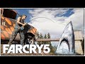 Сгоняли на рыбалку в Far Cry 5. С Саньком лучше не соревноваться. (Far Cry 5 кооператив #4)