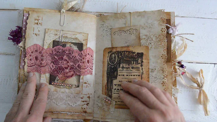 Junk journal. Private  swap with Sue Olson.