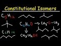 Drawing Constitutional Isomers of Alkanes - Organic Chemistry