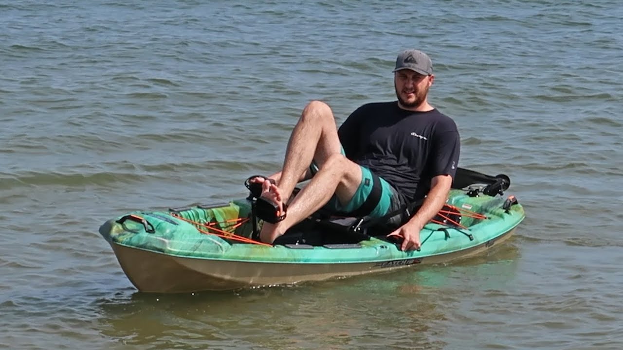 Trying Pedals Kayak for The First Time YouTube