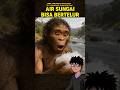 AIRNYA BERTELUR?? 🐒 #ytshorts #shortvideo #fyp #manusiapurba #lucu #edukasi #faktaunik