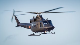 RNoAF Bell 412 SP på Notodden Flyplass (ENNO) 7.4 2020