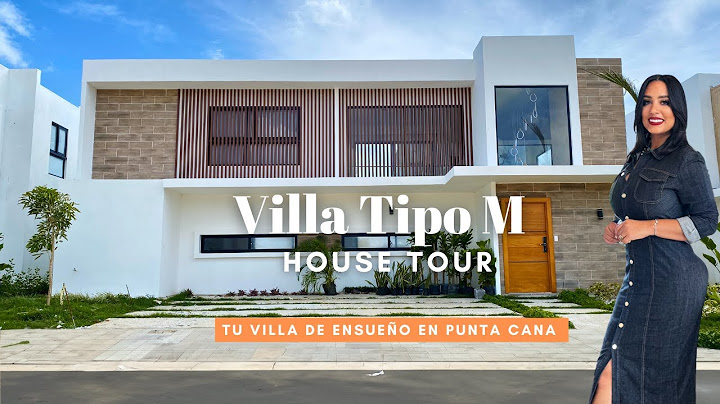HouseTour Villa Tipo M - Punta Cana Realtor