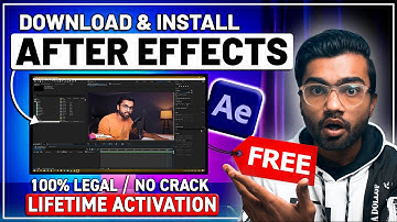 How to Download Adobe After Effects for FREE in PC & Laptop (2025) (No Crack / 100% Legal)