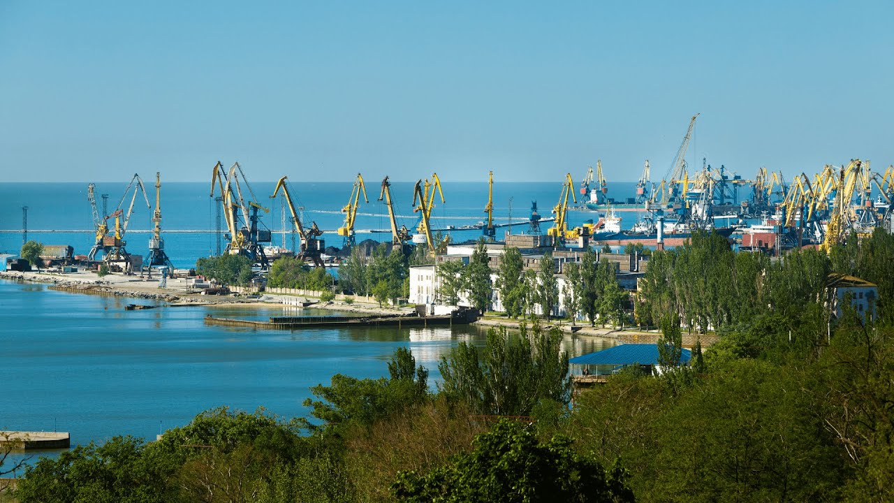 Азовское море крупные порты