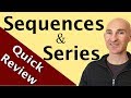 Sequences and Series (Arithmetic & Geometric) Quick Review
