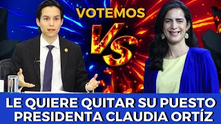 Claudia Ortíz se fue CON TODO con Rodrigo Ayala. ¿Tendrá los votos?