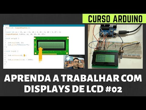 CURSO ARDUINO: APRENDA A TRABALHAR COM LCD [PARTE 2]