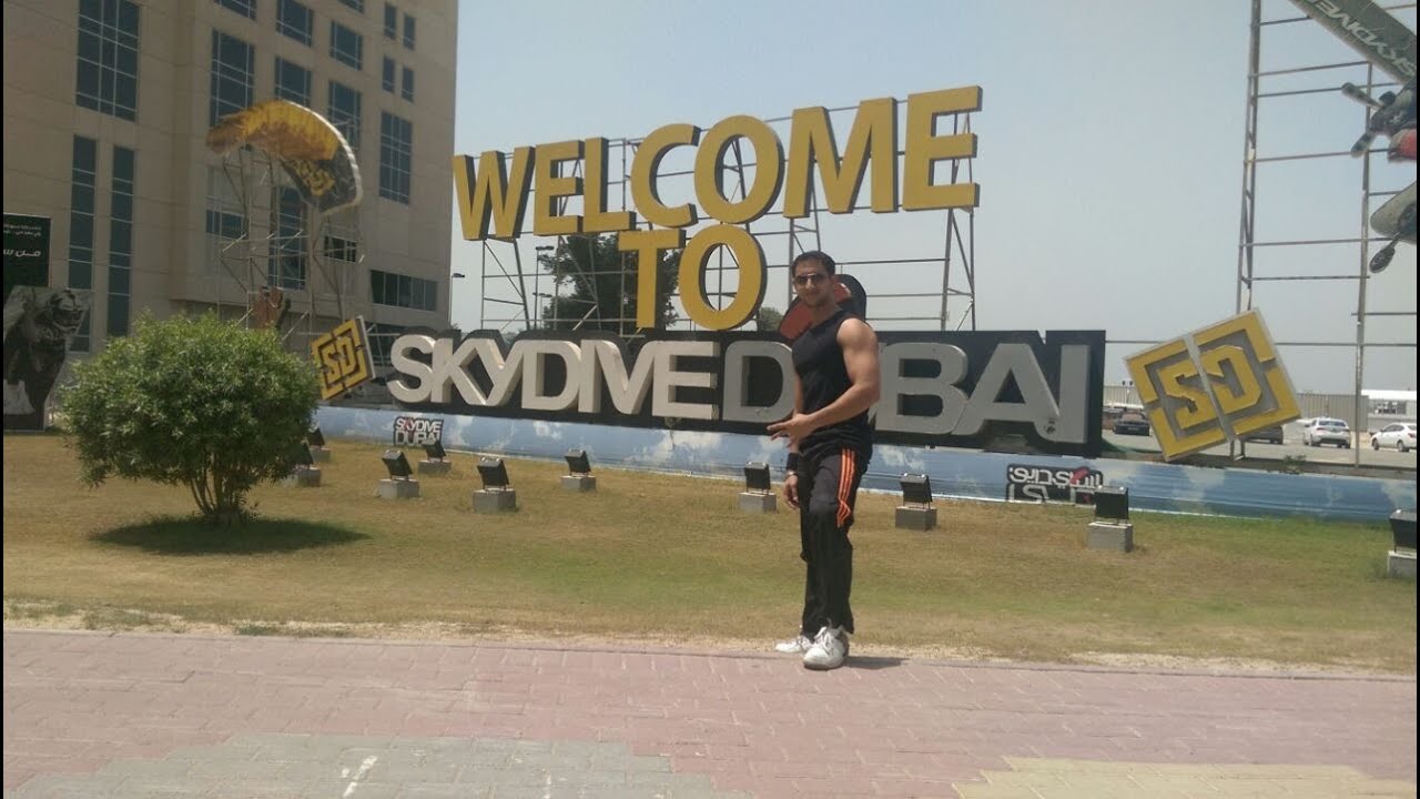 My First SkyDive 13000 Feet Over Palm Jumeirah (Dubai) YouTube