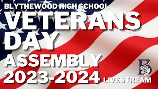 BHS Veterans Day Assembly (livestream)