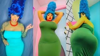 ❤‍🔥🍑💦🤤How To Be A Sexy MILF Like Marge Simpson❤‍🔥🍑💦🤤{TikTok Cosplay Edition}