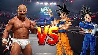 🔴wwe 2K25 live big BIG the boss vs goku🔥 #WWE2K25 #Shorts...