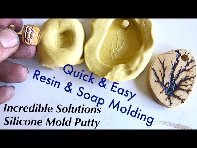 DIY  How to make a Silicone Mold/Mold Putty using SOAP - EASY