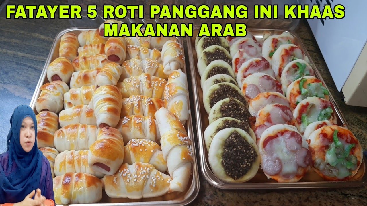 CARA MEMBUAT FATAYER ROTI PANGGANG DAN VIZZA KHAAS ARAB 1 ADONAN BISA JADI 5 MACAM Roti/ALA TKW ARAB