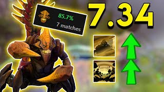 Why I have 85% WR on SANDKING in 7.34 | Saberlight